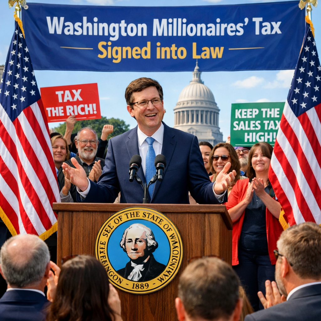 Washington's First Income Tax in 90 Years: The Millionaire Tax Is Here—and It's Just the Beginning